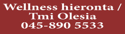 Wellness hieronta / Tmi Olesia logo